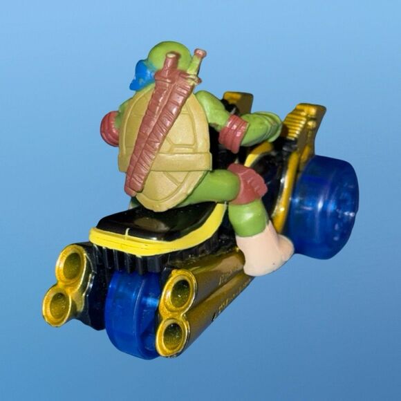2014 Viacom Teenage Mutant Ninja Turtles TMNT Leonardo 2.5" Diecast Car A21 - Picture 6 of 9